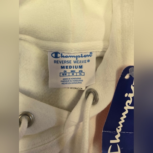 Ultimate Gaming Hoodie Champion M nwt $70 White Cool Students gamer graphics - Picture 3 of 16